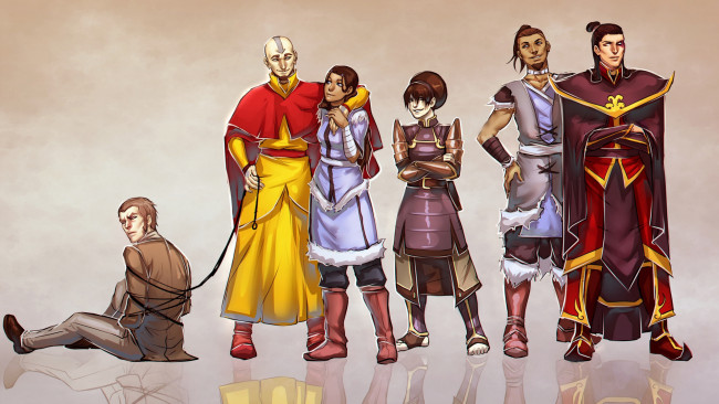 Обои картинки фото аниме, avatar, the, last, airbender