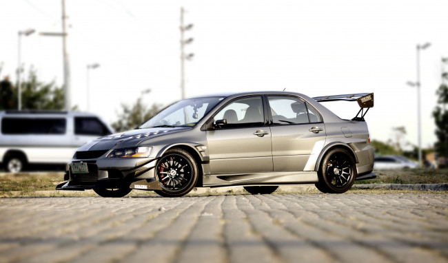 Обои картинки фото автомобили, mitsubishi, evo