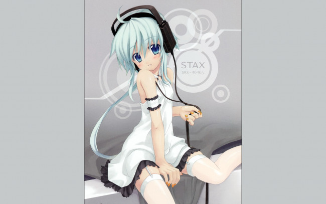 Обои картинки фото аниме, headphones, instrumental, наушники