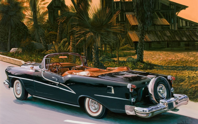 Обои картинки фото автомобили, рисованные, paint