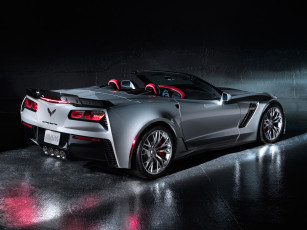 обоя автомобили, corvette, 2015г, z06, convertible, с7