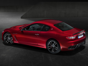 обоя автомобили, maserati, granturismo, mc, stradale, centennial, edition, 2014, красный