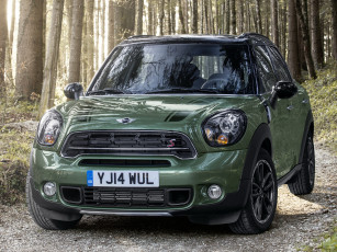 Картинка автомобили mini sd cooper зеленый r60 2014 all4 countryman