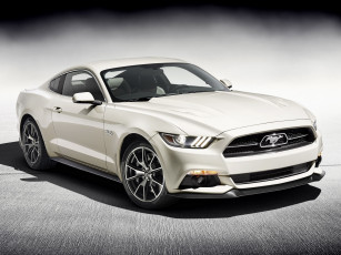 Картинка автомобили mustang 2015 gt 50 years светлый