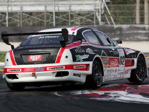 Картинка спорт автоспорт скорость 2011 superstars quattroporte гонка трасса maserati