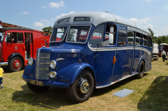 Картинка 1948+bedford+ob автомобили автобусы ретро автошоу выставка история