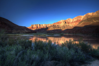 Картинка природа реки озера горы река растительность