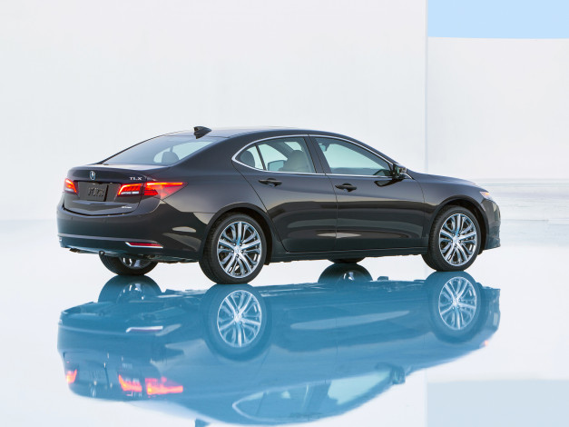 Обои картинки фото автомобили, acura, 2015г, tlx