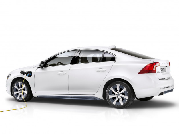 Обои картинки фото автомобили, volvo, s60l, pphev, concept, 2014
