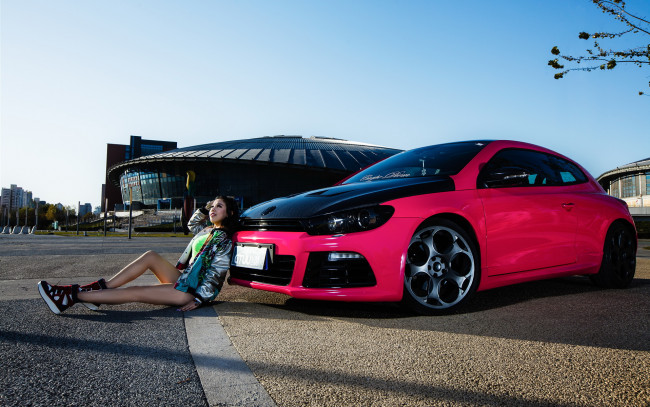 Обои картинки фото автомобили, авто с девушками, автомобиль, девушка