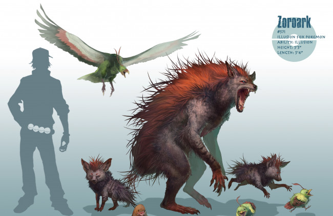 Обои картинки фото аниме, pokemon, светлый, фон, лохматый, птица, парень, силуэт, человек, надпись, покеболы, арт, покемон