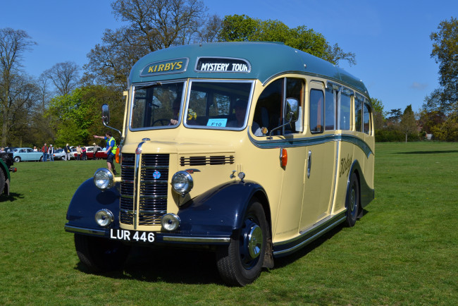 Обои картинки фото 1950 bedford ob duple, автомобили, автобусы, ретро, автошоу, история, выставка
