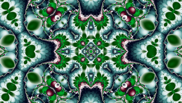 Картинка 3д+графика фракталы+ fractal узор фон цвета