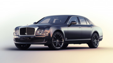 Картинка автомобили bentley by mulliner blue train speed mulsanne темный 2015г