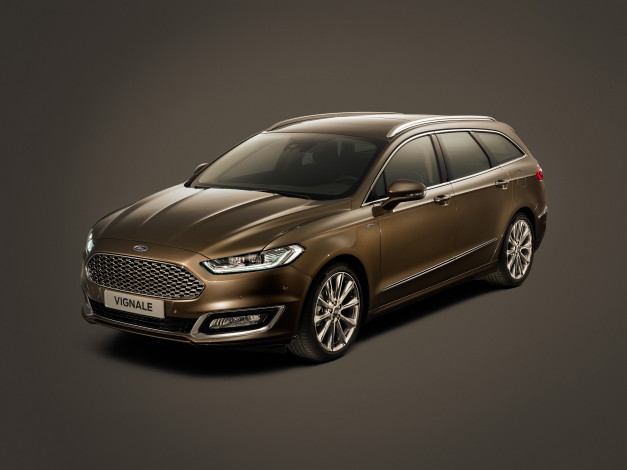 Обои картинки фото автомобили, ford, vignale, mondeo, turnier, 2015г