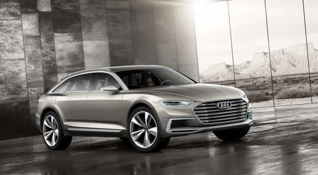 Обои картинки фото автомобили, audi, 2015г, allroad, prologue