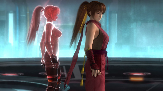 Обои картинки фото 3д графика, аниме , anime, киборг, фон, взгляд, девушка