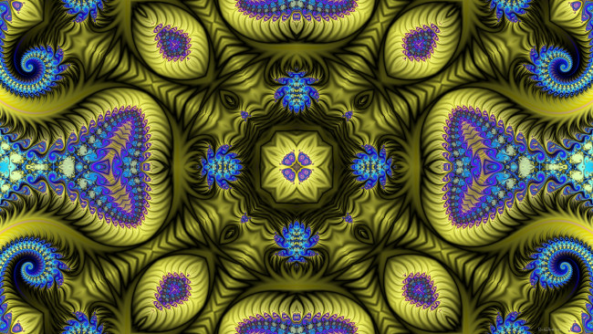 Обои картинки фото 3д графика, фракталы , fractal, узор, фон, цвета