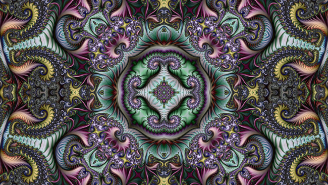 Обои картинки фото 3д графика, фракталы , fractal, узор, фон, цвета