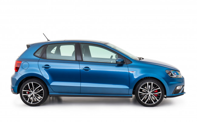 Обои картинки фото автомобили, volkswagen, 2015г, au-spec, gti, polo