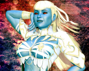 Картинка 3д+графика существа+ creatures халк взгляд фон