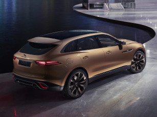 обоя jaguar c-x17 concept 2016, автомобили, jaguar, crossover, concept, c-x17, 2016