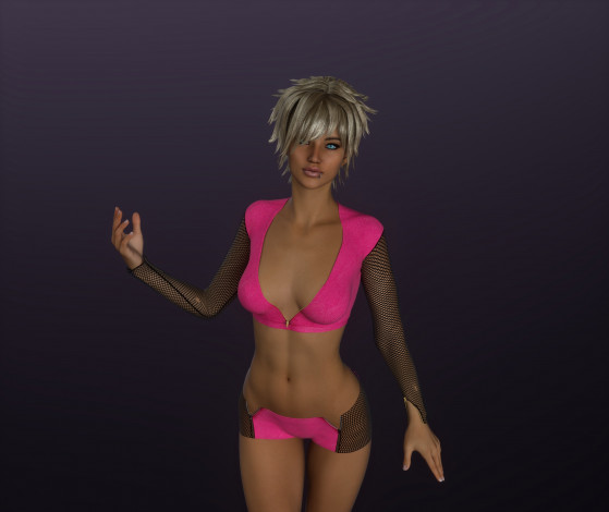 Обои картинки фото 3д графика, люди , people, фон, взгляд, девушка