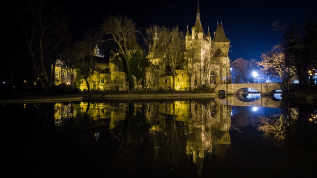Обои картинки фото budapest, города, будапешт , венгрия, свет, ночь