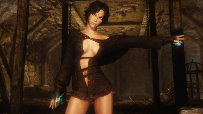 Обои картинки фото 3д графика, фантазия , fantasy, девушка, фон, взгляд