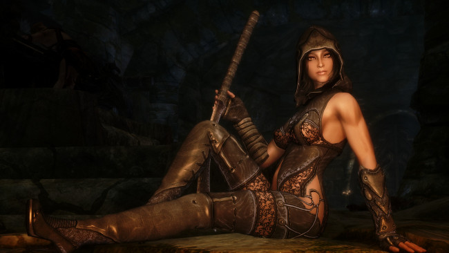 Обои картинки фото 3д графика, фантазия , fantasy, взгляд, девушка, фон