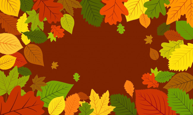 Обои картинки фото векторная графика, природа , nature, фон, листья