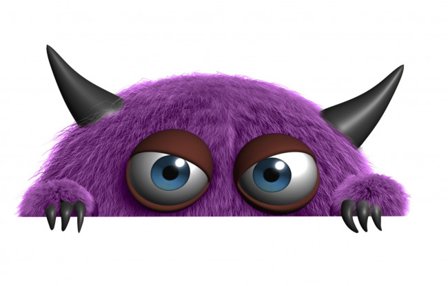 Обои картинки фото 3д графика, юмор , humor, клешни, глаза, злой, взгляд, смешное, существо