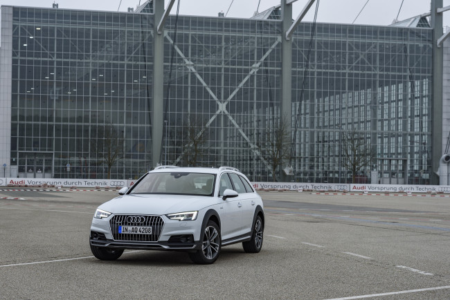 Обои картинки фото автомобили, audi, b9, 2016г, tfsi, quattro, allroad, a4