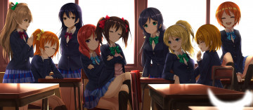 Картинка аниме love+live +school+idol+project love live