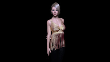 Картинка 3д+графика люди+ people фон взгляд девушка