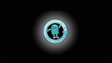 Картинка компьютеры android логотип фон