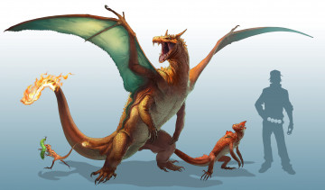 Картинка аниме pokemon существо чудовище монстр чудище