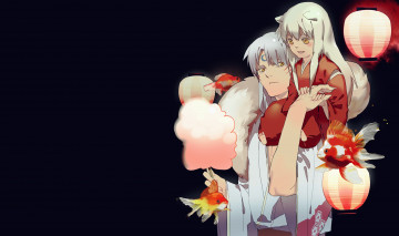 Картинка аниме inuyasha братья