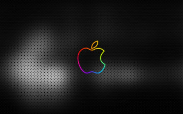Картинка компьютеры apple фон логотип