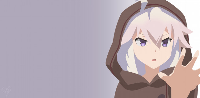 Обои картинки фото аниме, re,  zero kara hajimeru isekai seikatsu, девушка, фон, взгляд