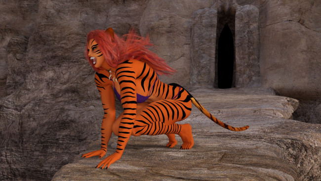 Обои картинки фото 3д графика, существа , creatures, девушка, взгляд, фон