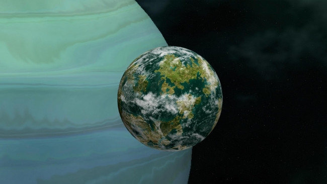 Обои картинки фото космос, арт, вселенная, планеты, звёзды, созвездия