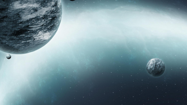 Обои картинки фото космос, арт, вселенная, планеты, звёзды, созвездия