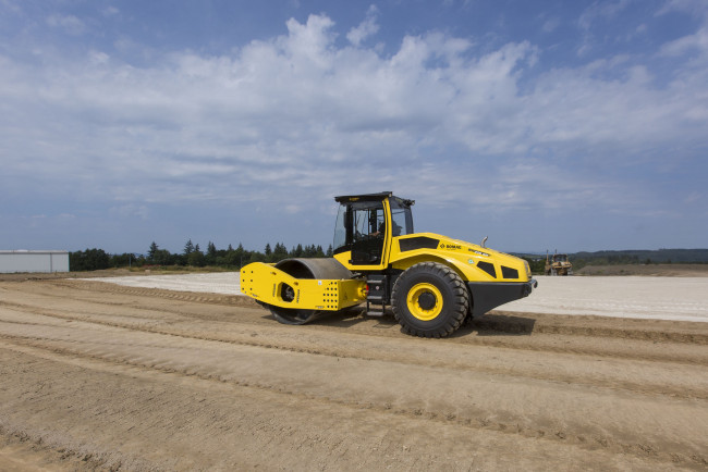 Обои картинки фото техника, катки, bomag