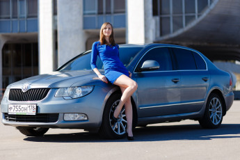 обоя автомобили, -авто с девушками, девушки, авто