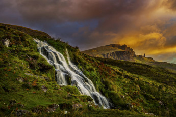 Картинка природа водопады простор