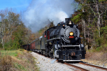 Картинка техника паровозы состав локомотив