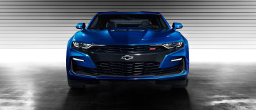 Картинка 2018+chevrolet+camaro+ss автомобили camaro 2018 front купе камаро ss chevrolet шевроле