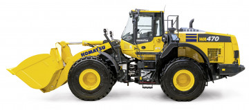 Картинка техника фронтальные+погрузчики komatsu