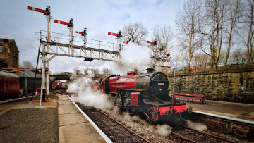 Картинка техника паровозы состав локомотив